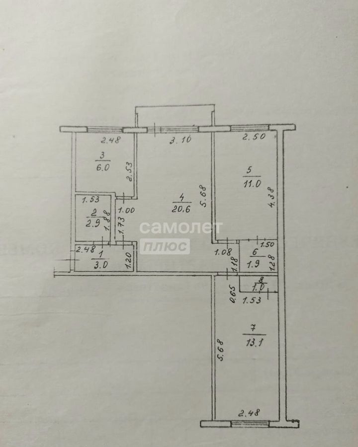 квартира г Салават ул Ленина 48 фото 14