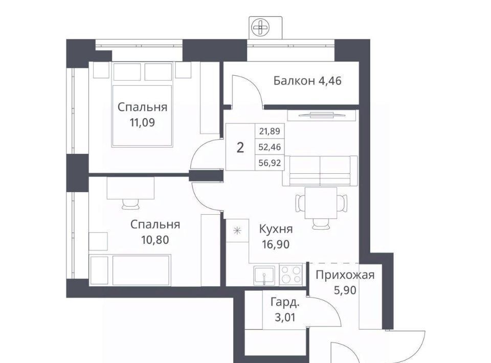 квартира г Новосибирск р-н Калининский Заельцовская ул Игарская 40/2 Кулацкий фото 1