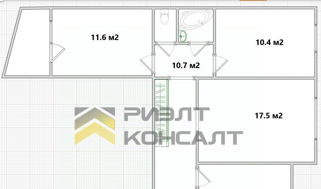 квартира г Омск р-н Ленинский ул Батумская 30 Московка фото 37