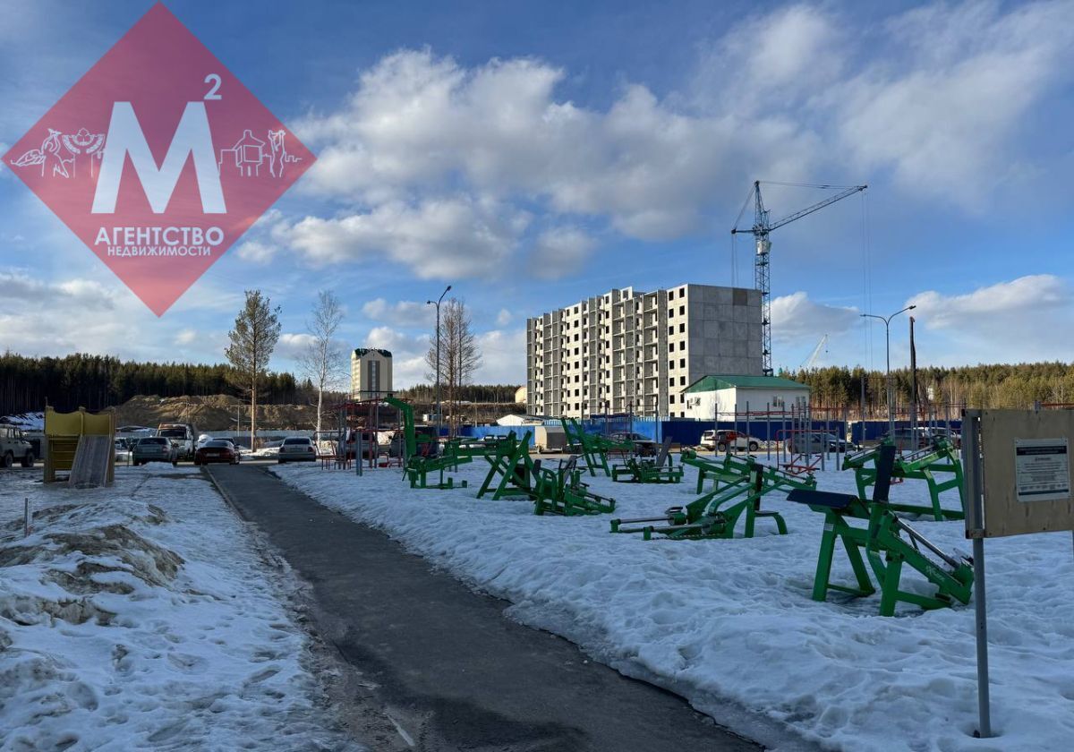 квартира г Нягань 10-й мкр-н, 16, Тюменская обл. фото 18