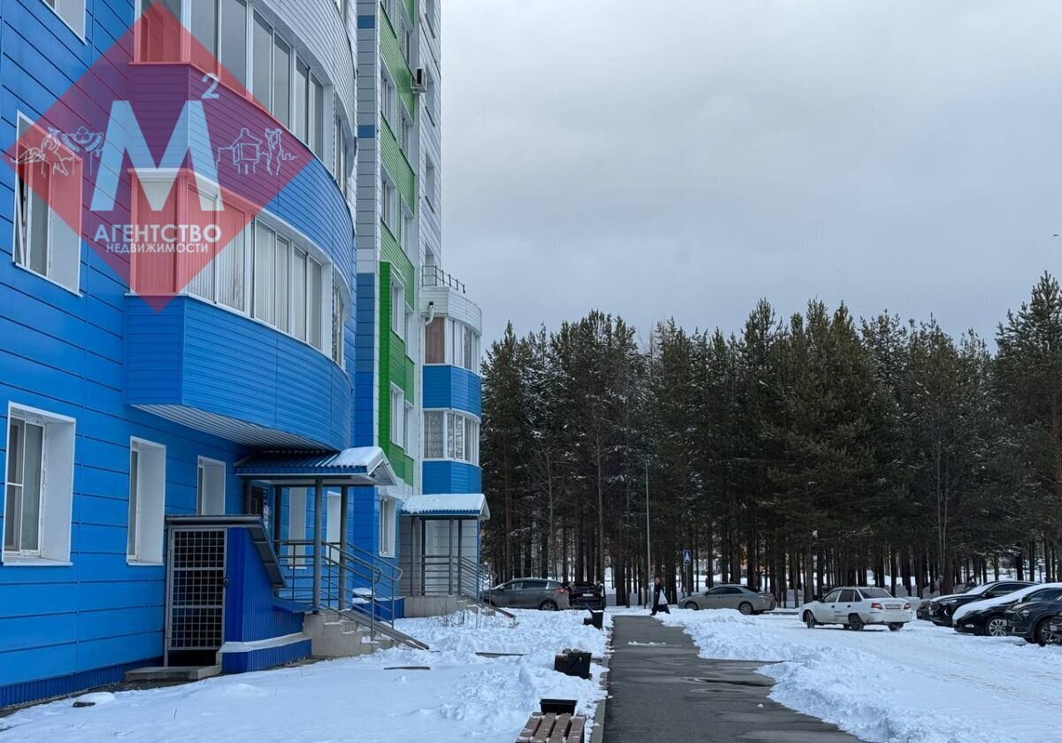 квартира г Нягань 3-й мкр-н, 19, Тюменская обл. фото 19
