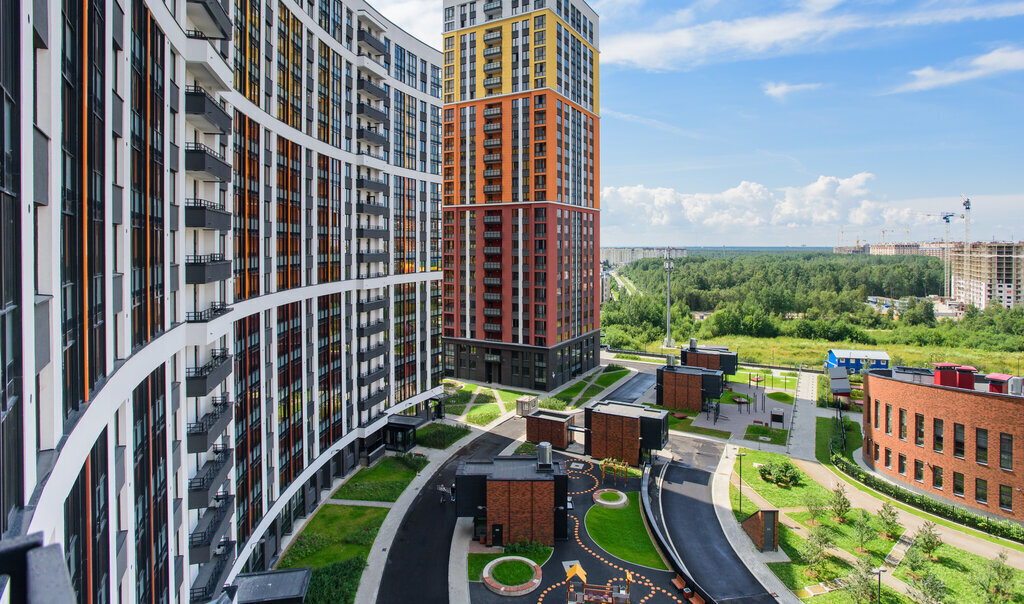 квартира г Санкт-Петербург метро Комендантский Проспект пр-кт Комендантский 60к/3 округ Коломяги фото 2