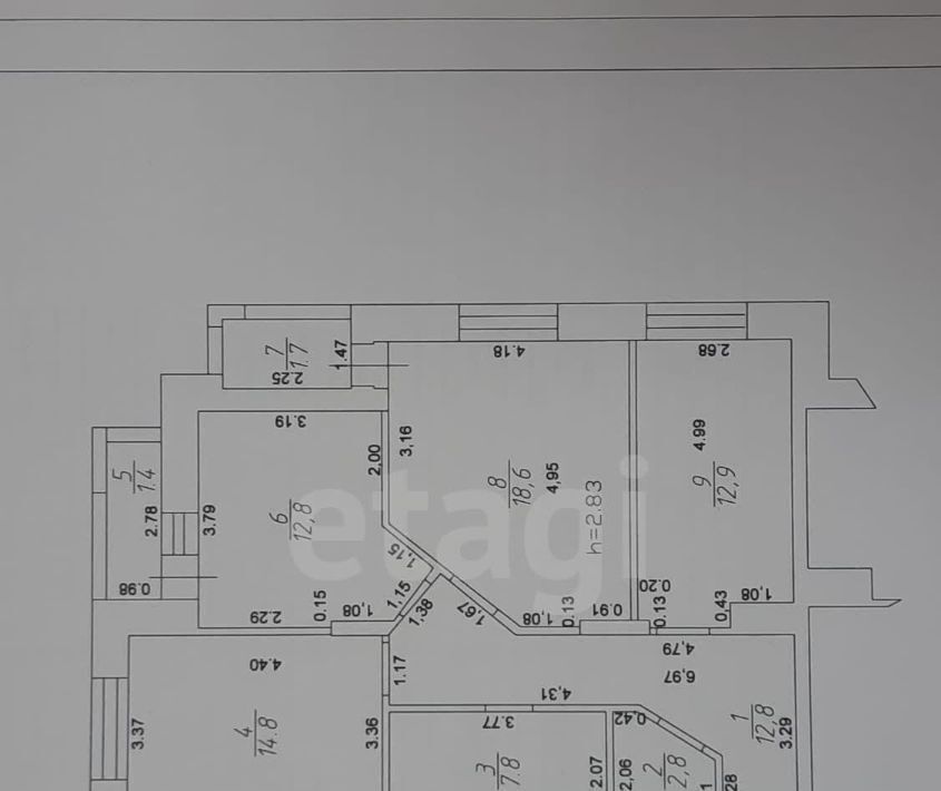 квартира г Казань р-н Вахитовский Суконная слобода ул Калинина 58/1 фото 2