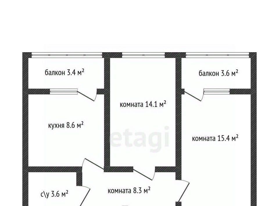 квартира г Горячий Ключ ул Объездная 18к/2 фото 2