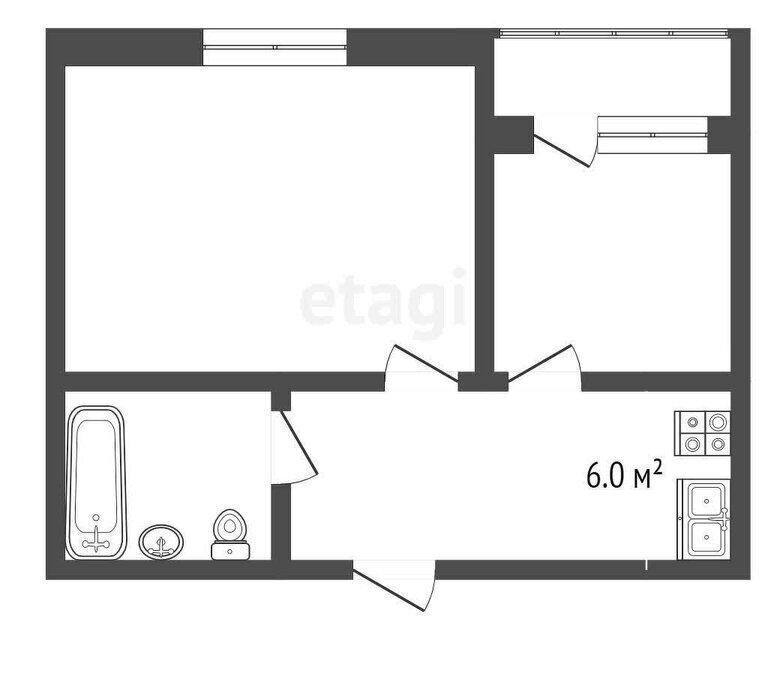 квартира г Муром ул Кленовая 3к/4 фото 1