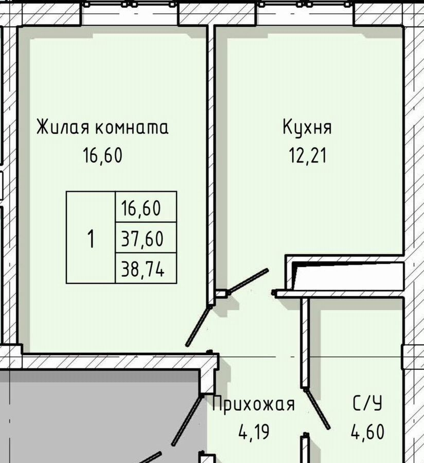 квартира г Нальчик ул Тарчокова 127б фото 24