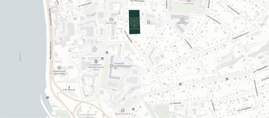 квартира г Иркутск ул Петрова 18 ЖК «ФАМИЛИЯ» Правобережный административный округ фото 28