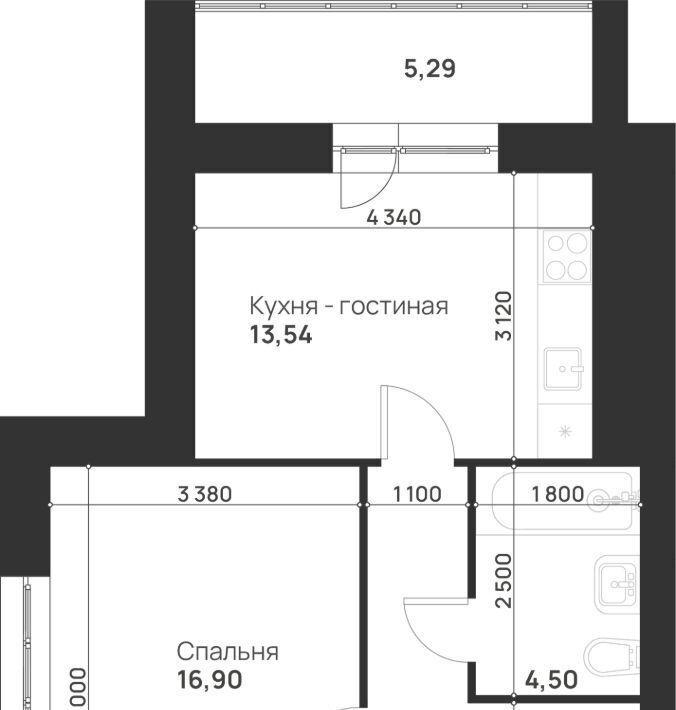 квартира г Тула р-н Привокзальный микрорайон Новая Тула фото 2
