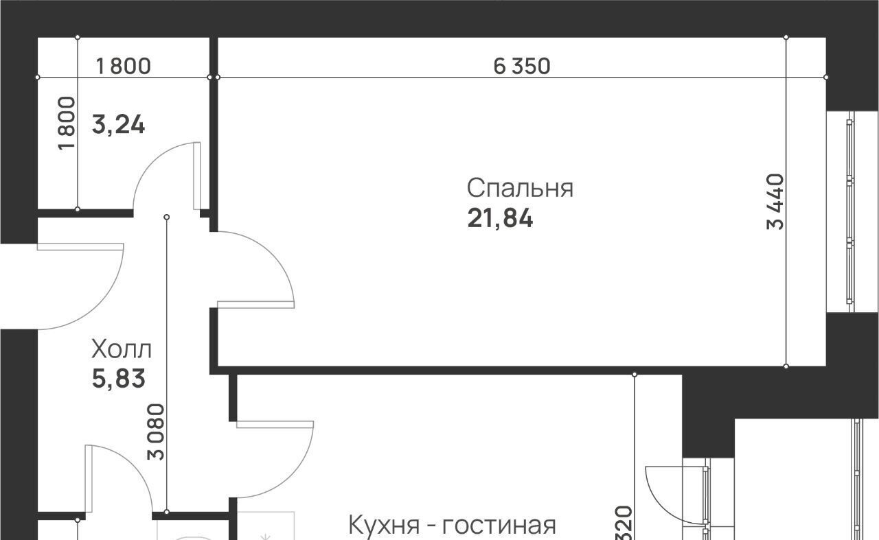квартира г Тула р-н Привокзальный ул Героев России 8 ЖК «Новая Тула» фото 2