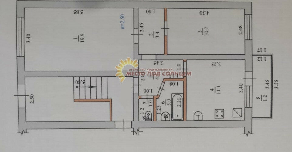 квартира р-н Ейский г Ейск ул Коммунистическая 85/4 Ейское городское поселение фото 11
