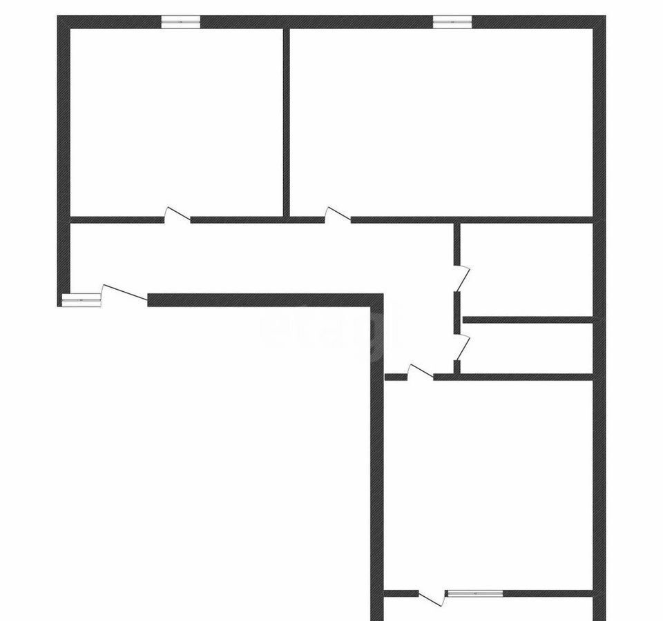 квартира г Курган мкр 16-й р-н Заозерный, жилой район Заозёрный, 6 фото 9