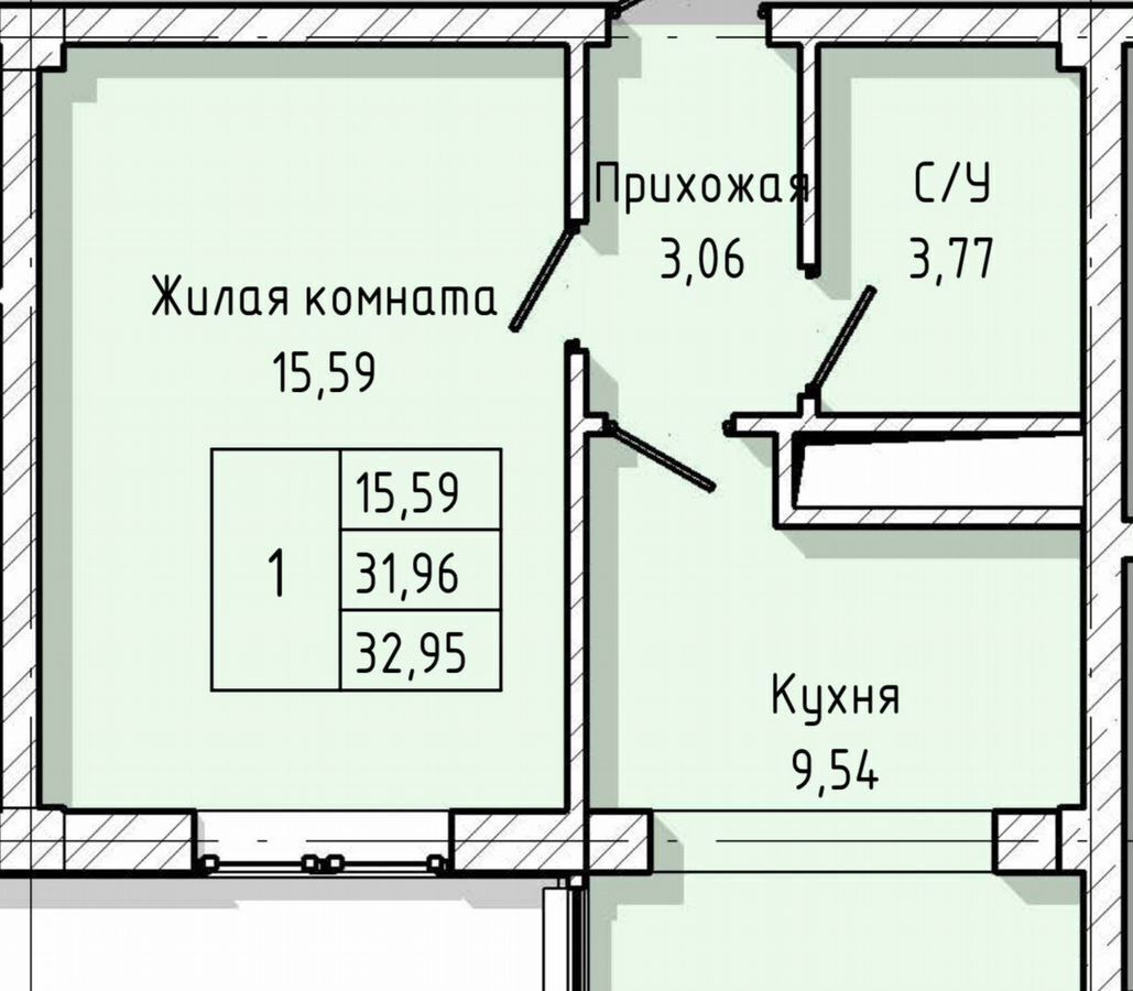 квартира г Нальчик ул Тарчокова 127б фото 2