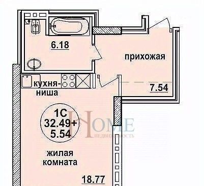 квартира г Новосибирск Заельцовская ул Дуси Ковальчук 248 фото 32