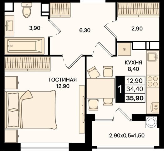 р-н Первомайский ЖК «Движение61» фото