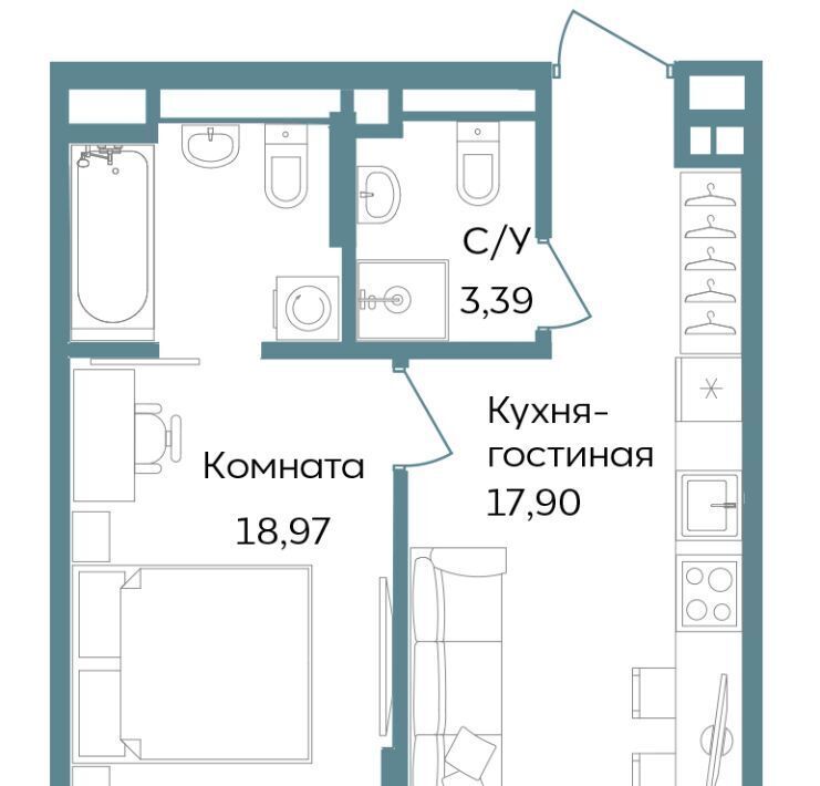 квартира г Саки ул Морская фото 1
