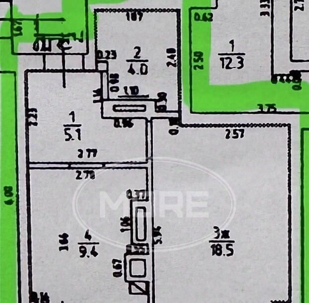 квартира г Калининград р-н Московский ул О.Кошевого 17 фото 2