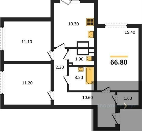квартира г Воронеж р-н Коминтерновский пр-кт Московский 179/14 ЖК «Задонье» фото 1