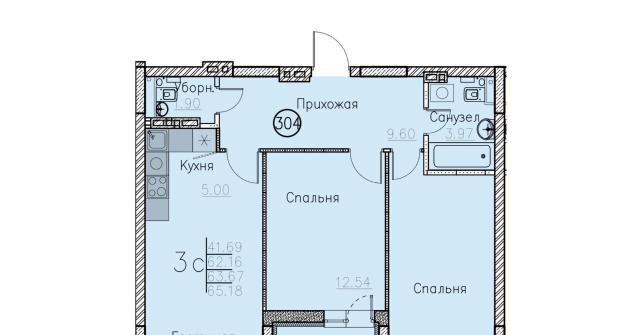 квартира г Энгельс ул Республики 45б фото 1