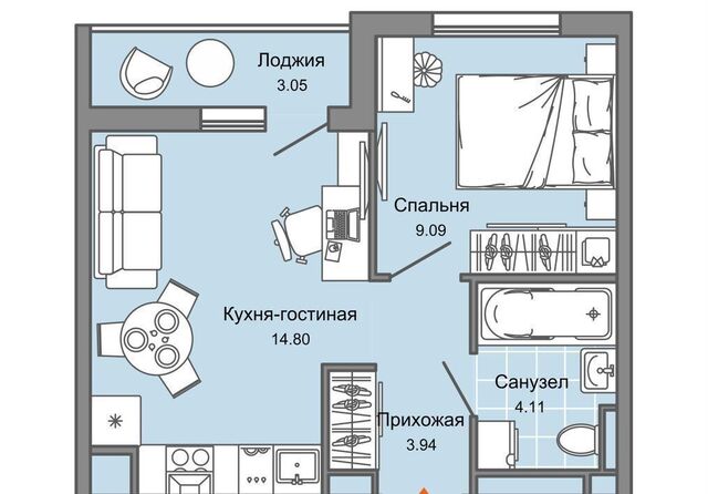 р-н Заволжский пр-кт Авиастроителей 3 ЖК «Светлые кварталы» фото