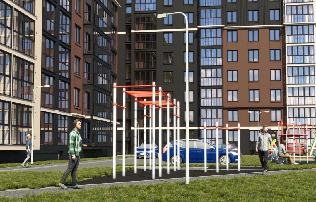 квартира г Калининград р-н Московский ЖК Гринвуд ул. Толстикова, д. 36, корп. 2 фото 10