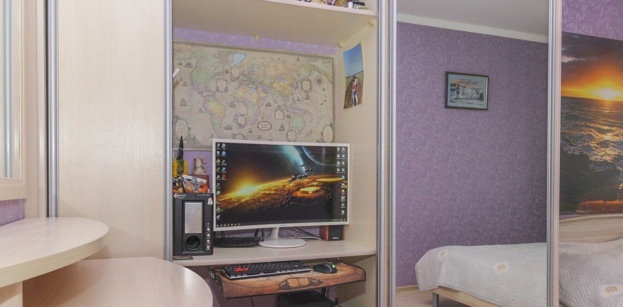 квартира г Омск р-н Кировский ул Степанца 3 фото 17