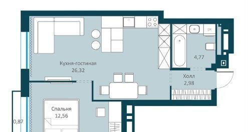 квартира Речной вокзал ул 2-я Обская 4 фото
