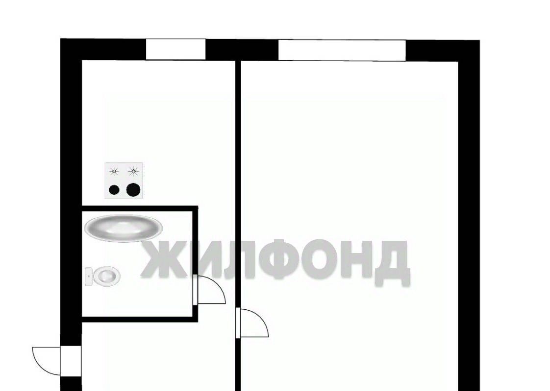 квартира г Кемерово р-н Кировский ул Инициативная 103 фото 9