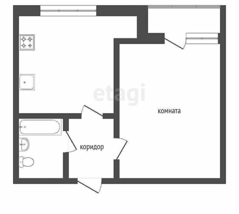 квартира г Абакан ул Колхозная 34 фото 1