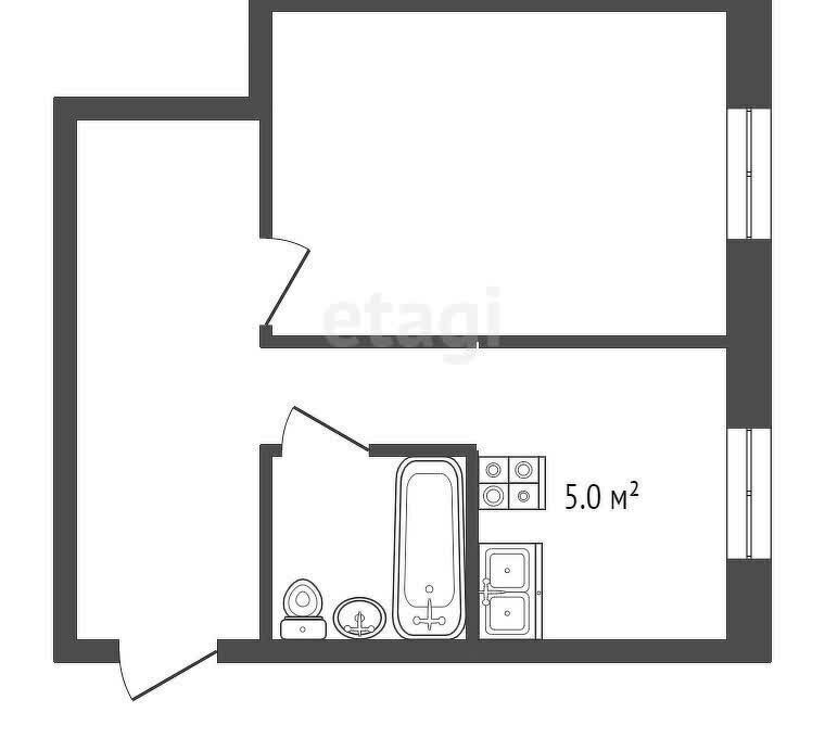 квартира г Кыштым ул Красной Звезды 103 фото 1