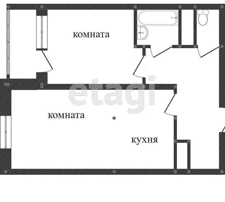 квартира г Абакан ул Генерала Тихонова 12к/2 ЖК «Генеральский Парк» фото 1