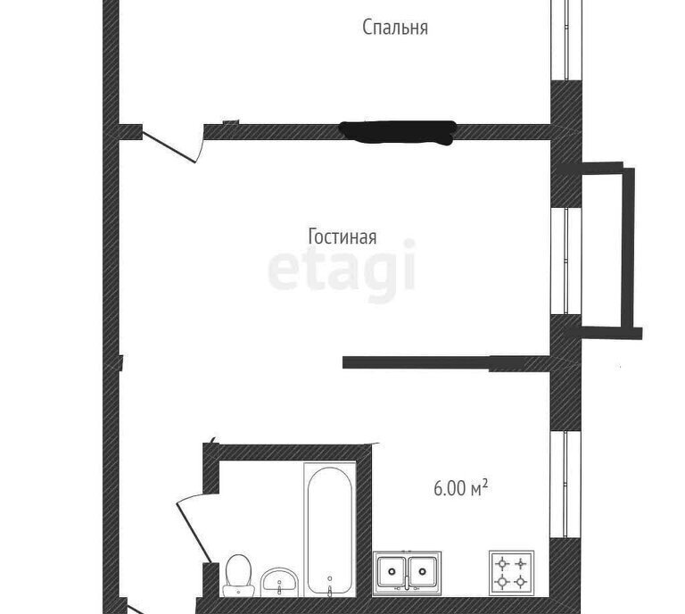 квартира г Абакан ул Ивана Ярыгина 20 фото 1
