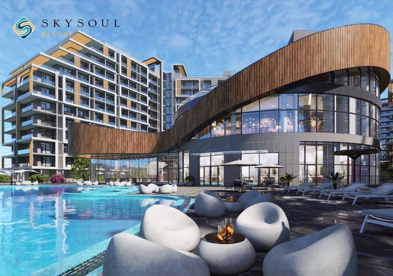 квартира г Феодосия пгт Коктебель апарт-комплекс SKYSOUL RESORT р-н автозаправки «Химсбытторг», стр. 8 фото 10