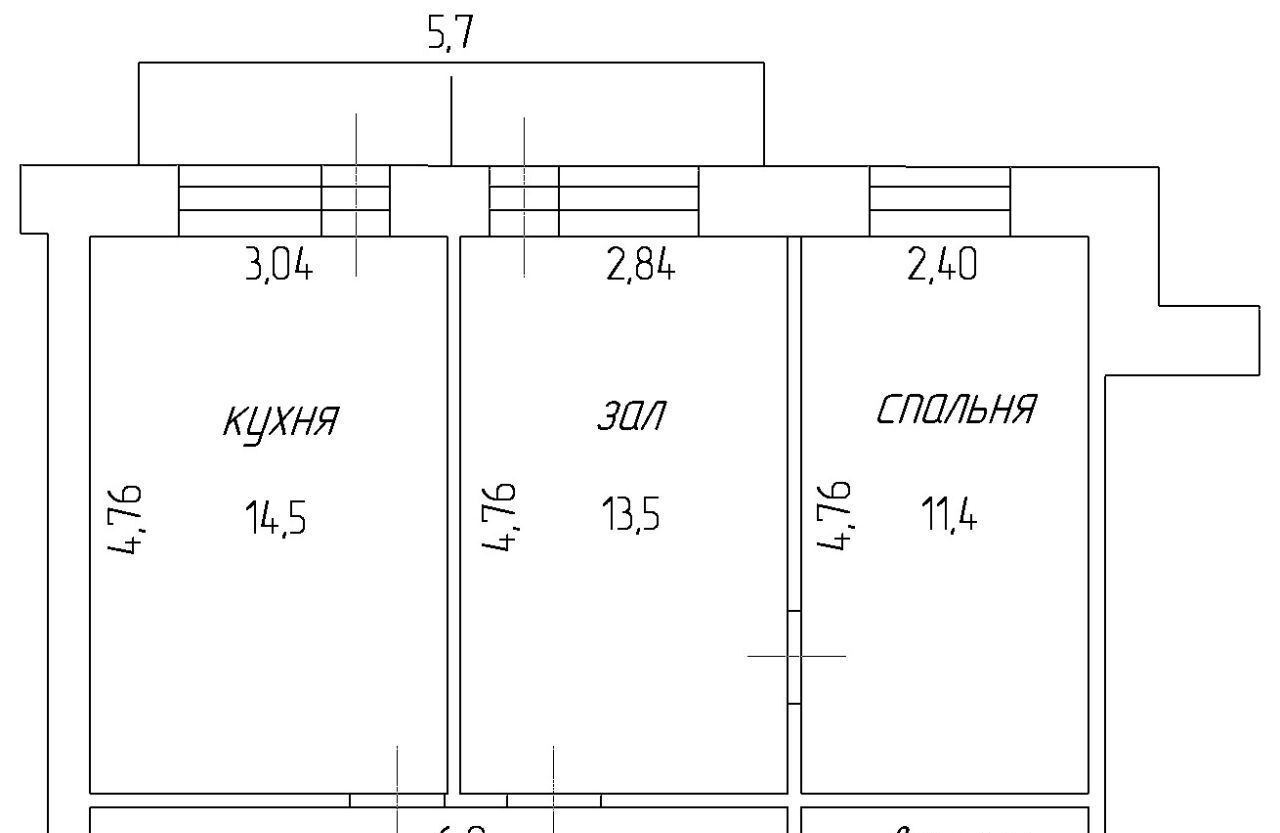 квартира г Казань р-н Советский ул Толбухина 19 Аметьево фото 20