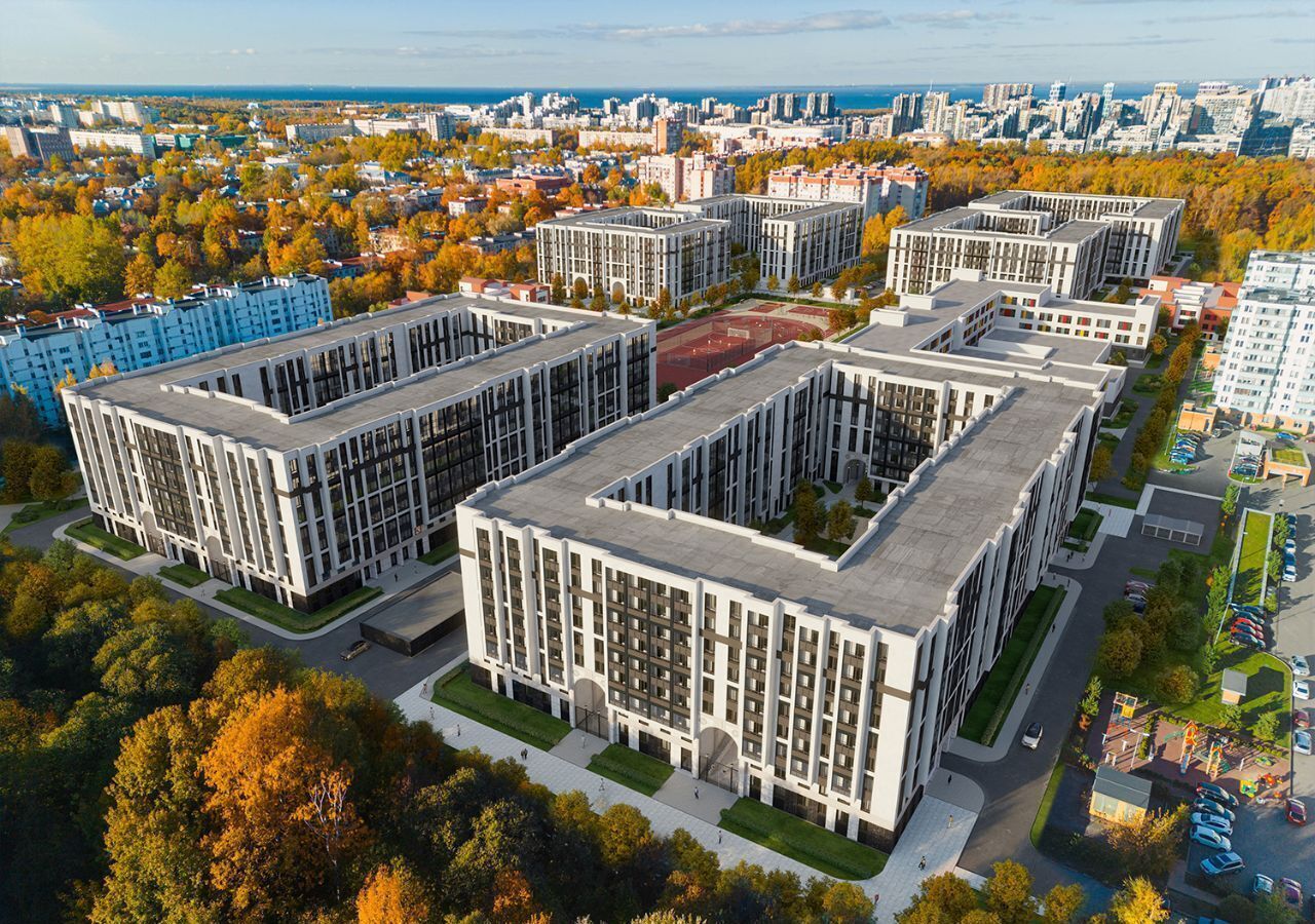 квартира г Санкт-Петербург р-н Красносельский ул Тамбасова ЖК «Кинопарк» корп. 1 фото 3