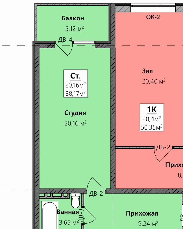 квартира г Махачкала р-н Кировский Благородная ул., 65 фото 4