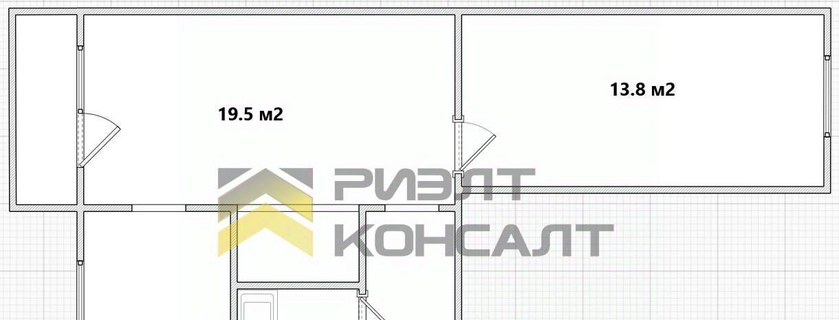 квартира г Омск р-н Советский Заозёрный пр-кт Менделеева 36б фото 27