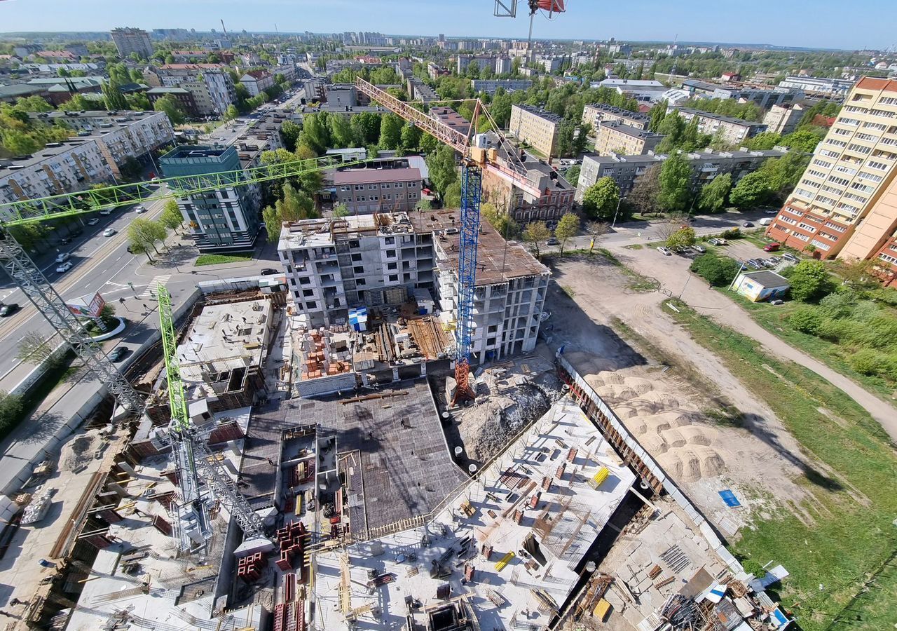 квартира г Калининград р-н Московский ЖК «Кант Сити» пр-т Ленинский/ул. Портовая, стр фото 10