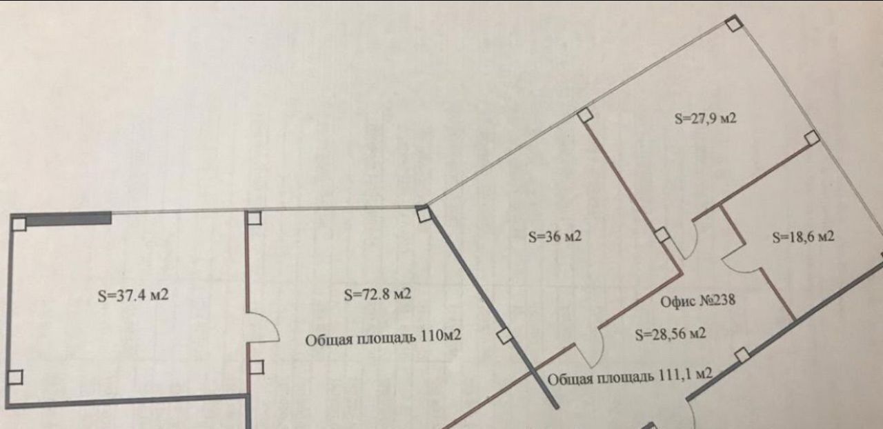офис г Краснодар р-н Центральный ул Кубанская Набережная 37/12 Западный фото 16