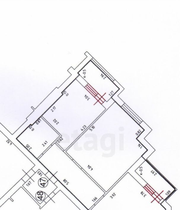 квартира г Калининград р-н Центральный ул Тенистая аллея 50г фото 2