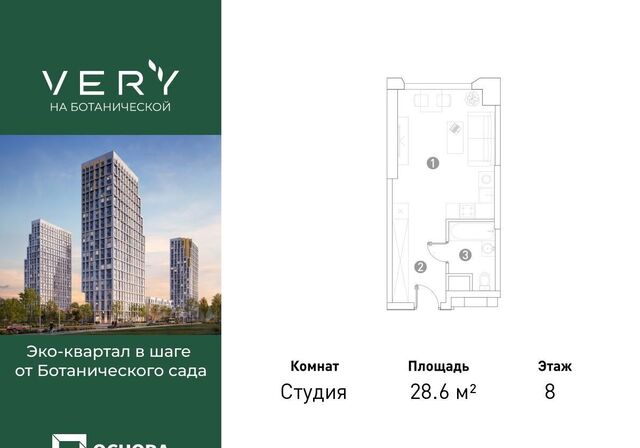 ул Ботаническая ЖК Very корп. 5 фото
