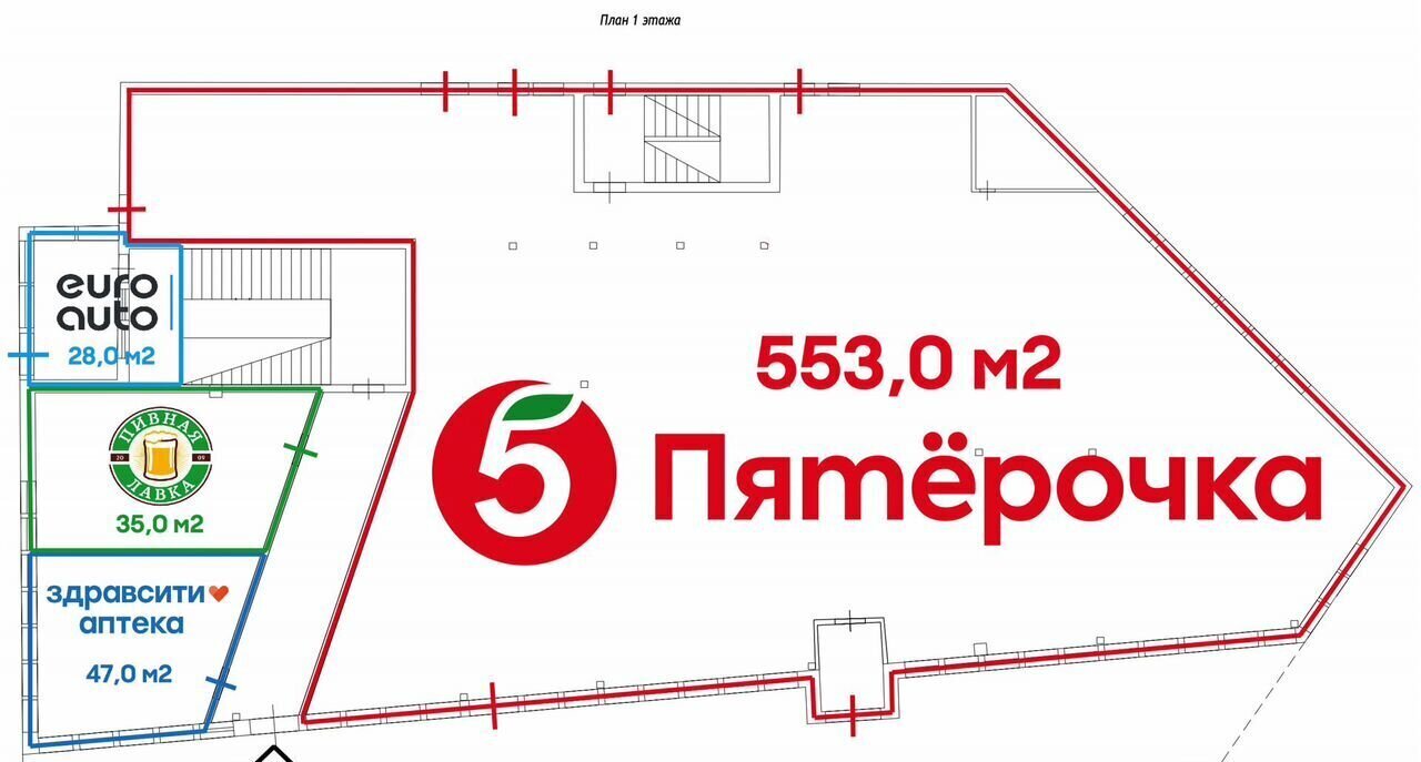 торговое помещение р-н Выборгский г Выборг ул Шестакова 2 Выборгское городское поселение фото 6
