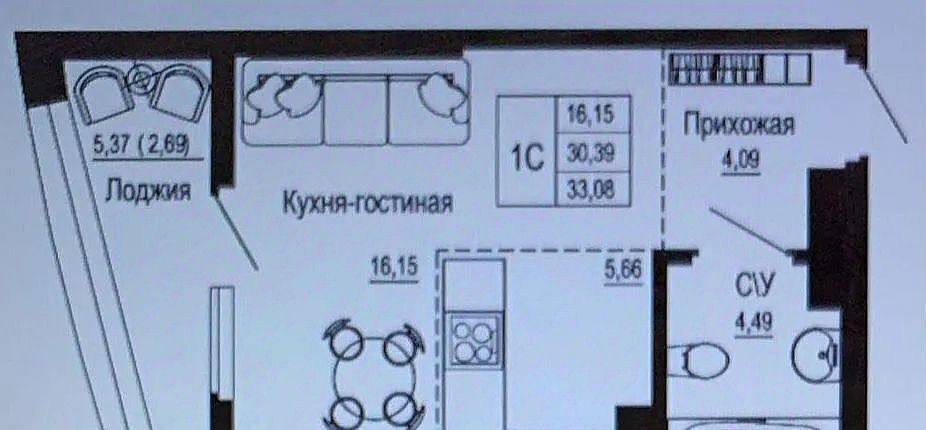 квартира г Ростов-на-Дону р-н Железнодорожный ул Привокзальная 2а фото 2