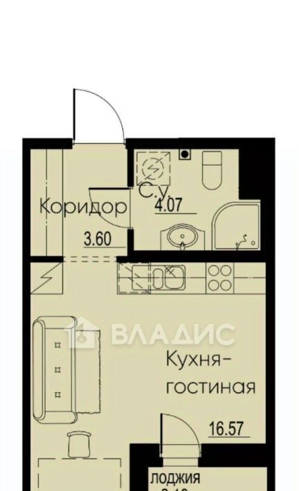 квартира р-н Всеволожский г Мурино ул Шувалова 39 квартал ID Murino II Девяткино фото 2