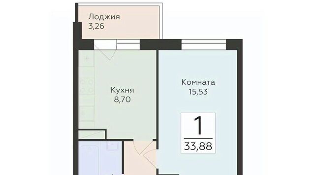 квартира р-н Советский Шилово ЖК «Авиапарк» фото