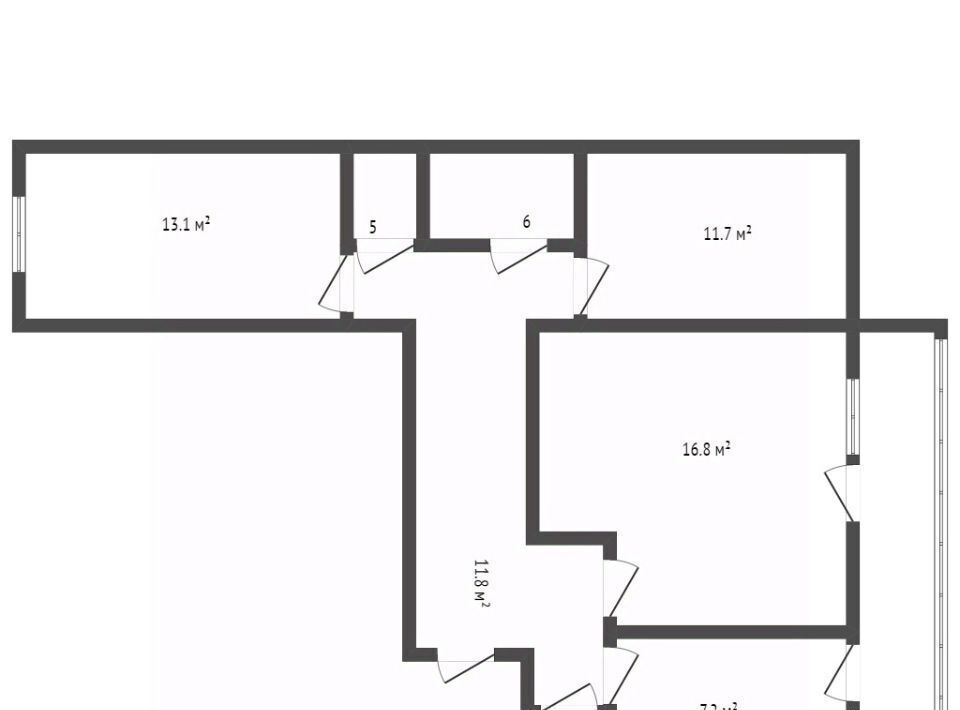 квартира г Райчихинск ул Литовченко 7 фото 2