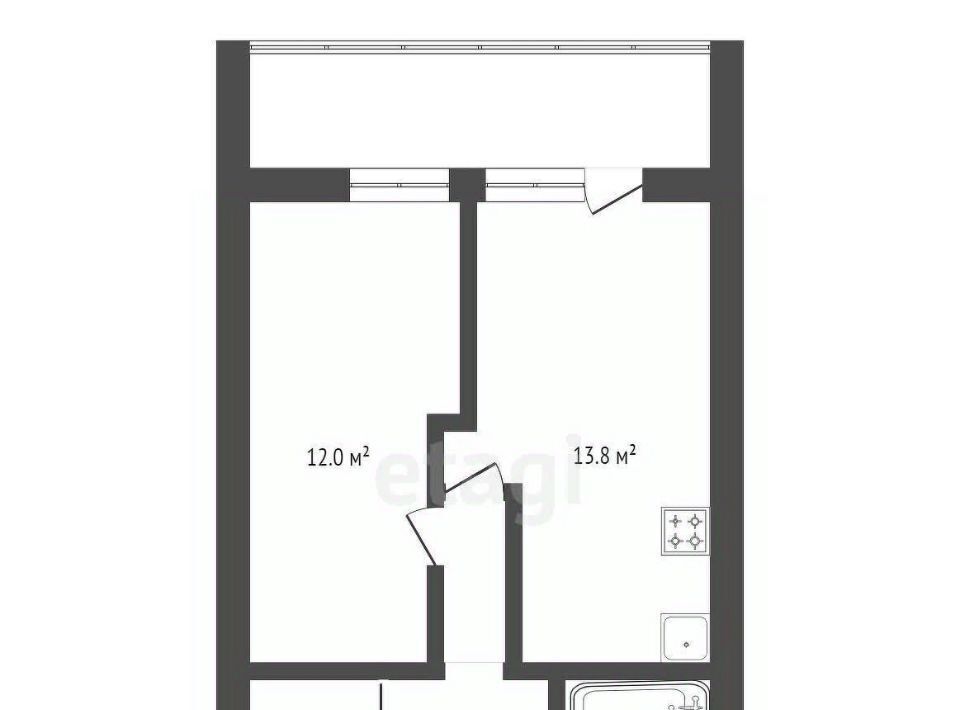 квартира г Благовещенск ш Игнатьевское 12/3 фото 2