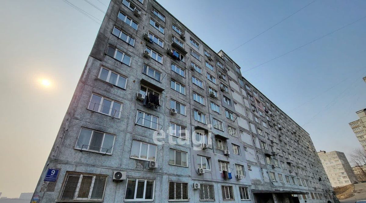 квартира г Владивосток р-н Первомайский ул Добровольского 9 фото 18