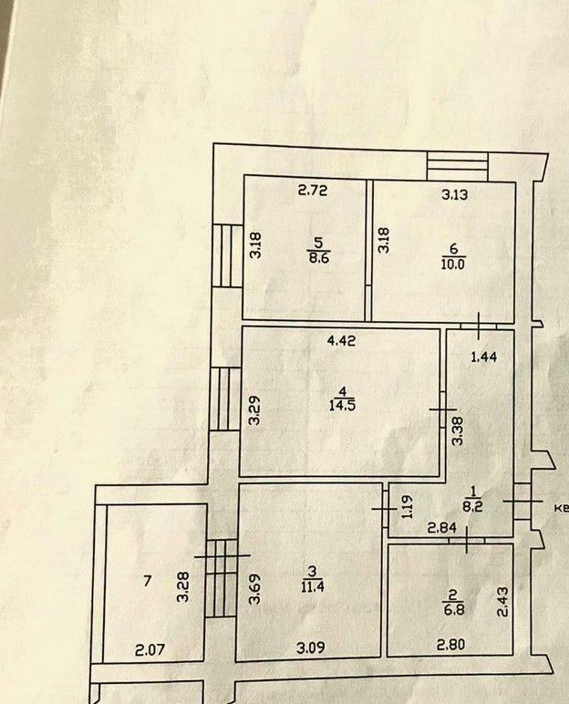 квартира р-н Зеленодольский г Зеленодольск ул Королева 14а муниципальное образование Зеленодольск фото 24