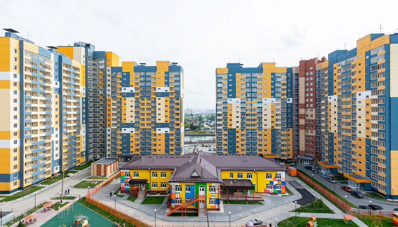 квартира г Новосибирск метро Площадь Гарина-Михайловского р-н Ленинский ул Междуреченская 7/1 Квартал у реки «Аквамарин» фото 10