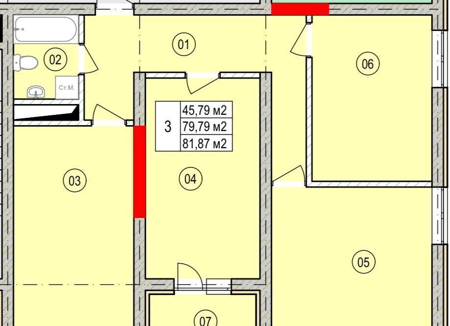 квартира г Грозный пр-кт им В.В.Путина 3 Ахматовский район фото 2